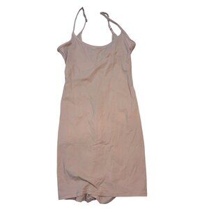 SKIMS Fits Everybody Slip Dress Tan Ochre M NWT Womens Shapewear Bodycon MSRP 68